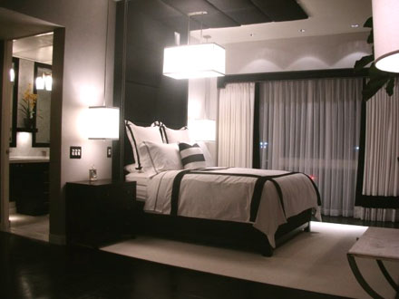 Black And White Modern Bedroom