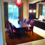 Modern Dining Room Interior Design - Yorba Linda, CA