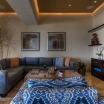 Modern Coastal Living Room Interior Design - Molino de Aqua - Puerto Vallarta, Mexico