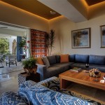 Modern Coastal Living Room Interior Design - Molino de Aqua - Puerto Vallarta, Mexico