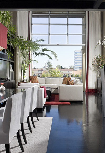 Christopher James Interiors Roll Up Glass Door