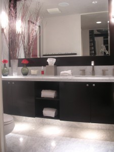 Loft Modern Powder Bathroom Interior Design
