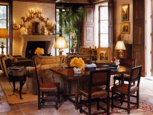 Spanish Living Room Design
