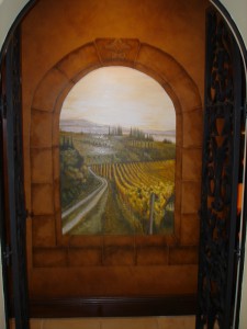 Spanish Tuscan Design Mural