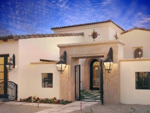 Spanish Style Courtyard Design