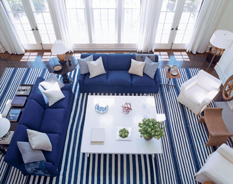 Living Room Nautical Design