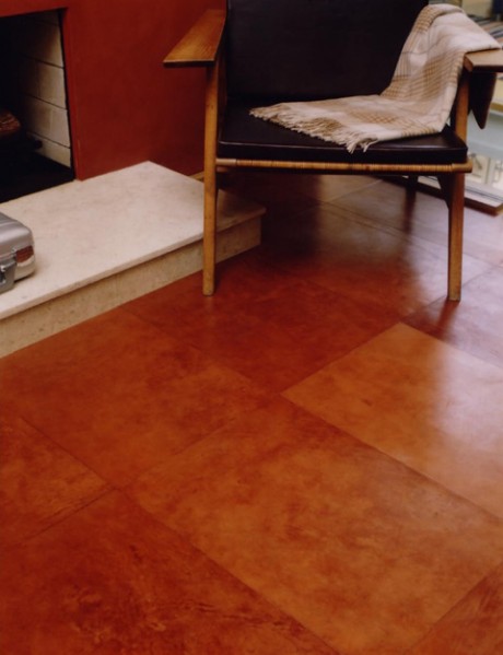 Leather Floor Tiles is One of the Newest Interior Design Trends