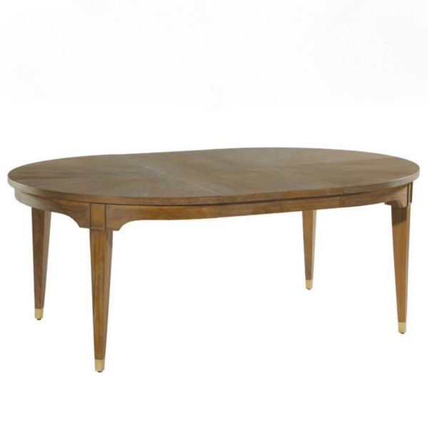 Atherton Teak Extension Dining Table Brownstone Furniture