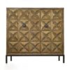 Jones 2 Door Sideboard Front View Noir