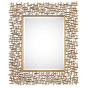 Nevena Gold Mirror Uttermost