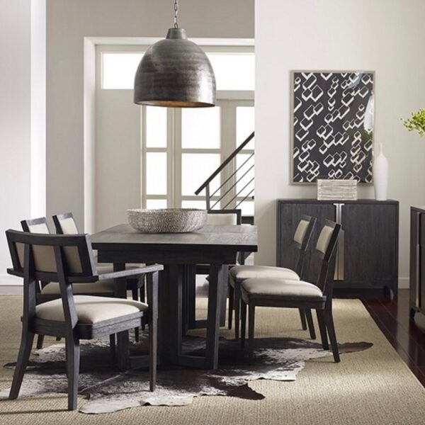 Palmer Mink Dining Table Room View Brownstone Furniture