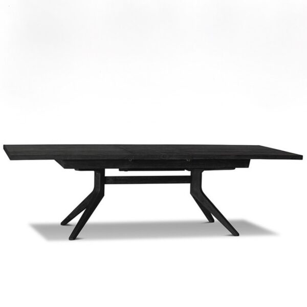 Palmer Mink Extenstion Modern Trestle Dining Table Brownstone Furniture