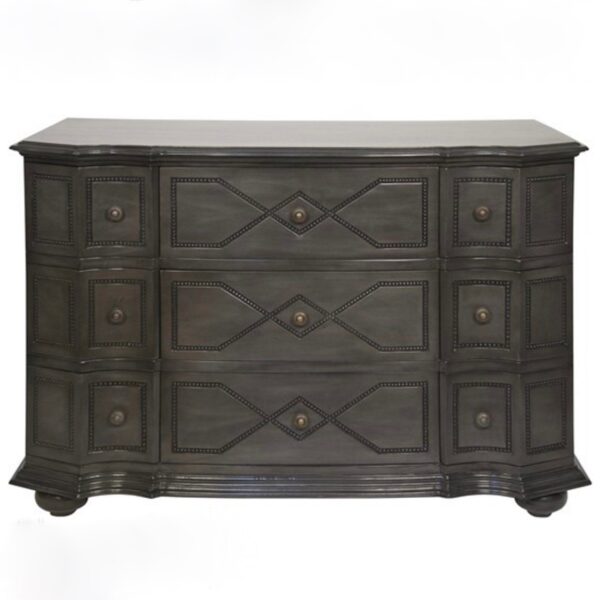 Pesaro Dresser Pale Front View Noir Furniture