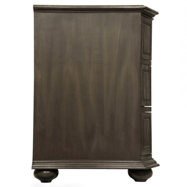 Pesaro Dresser Pale Side View Noir Furniture