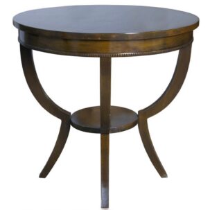 Scheffield Side Table Distressed Brown Noir Furniture