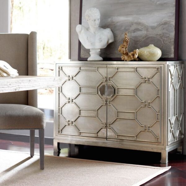 Treviso Two Door Accent Chest Room View Brownstone Furniture