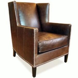 Twain Leather Chair Nathan Anthony Furniture