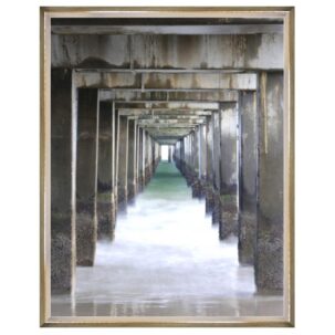 Vanishing Point Pier Photograpy Art 1