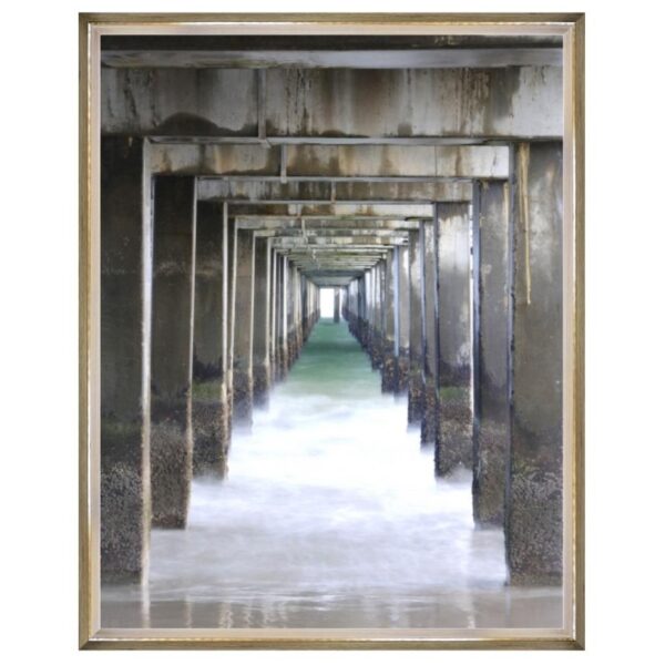 Vanishing Point Pier Photograpy Art 1