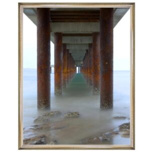 Vanishing Point Pier Photography Art 3