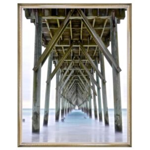 Vanishing Point Pier Photography Art 4