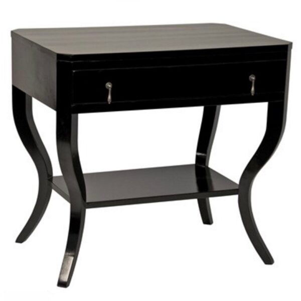 Weldon Side Table Black Noir