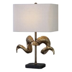 Golden Horns Table Lamp