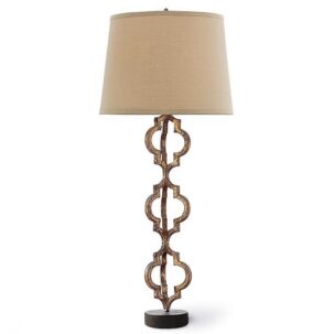 Triple Segment Iron Pattern Makers Lamp